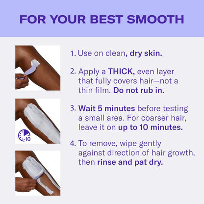 Body hair remover cream