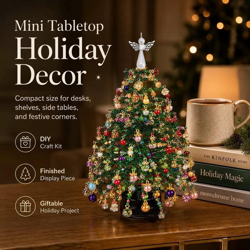 DIY Beaded Christmas Tree