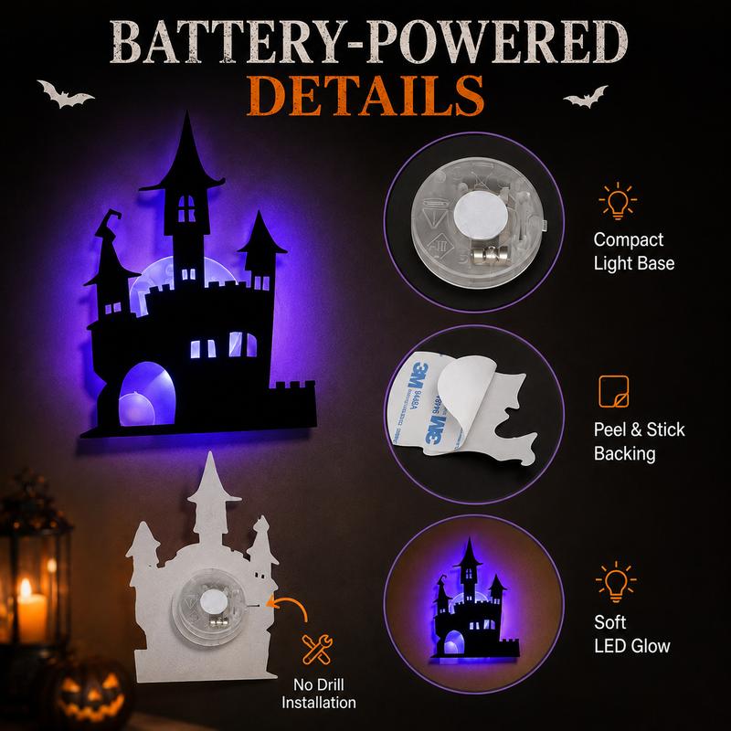 HauntedGlow Halloween Lights