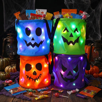 Halloween LED Candy Bags