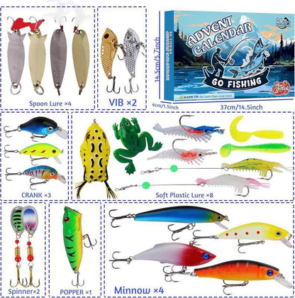 Christmas Fishing Advent Calendar