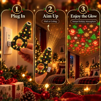 Christmas Projector Night Light