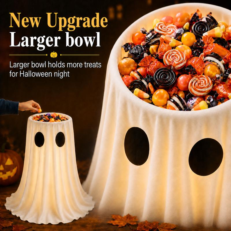 Glowing Ghost Candy Holder