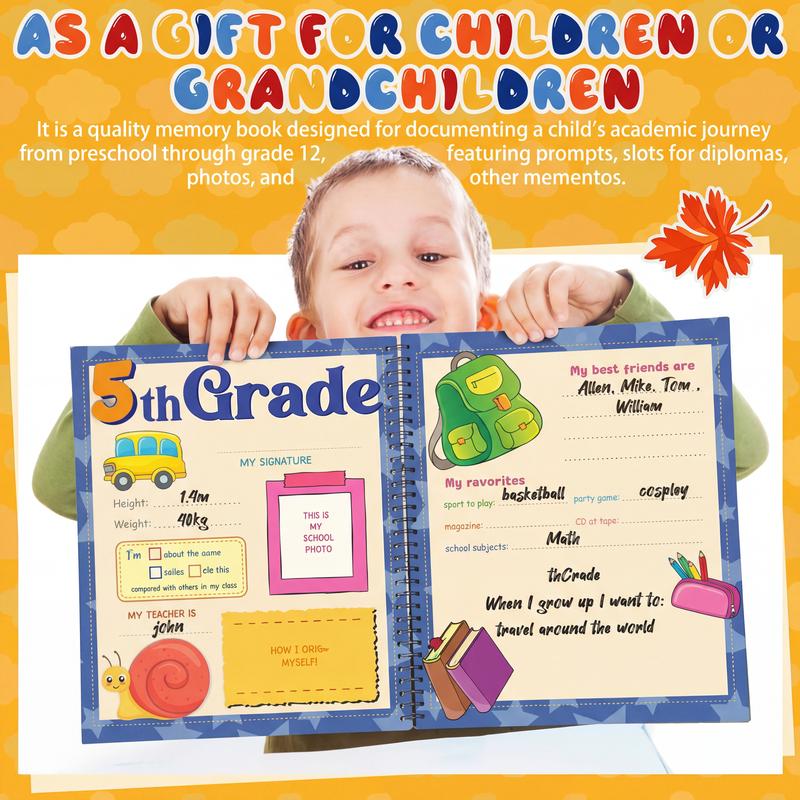 Back to School memories album