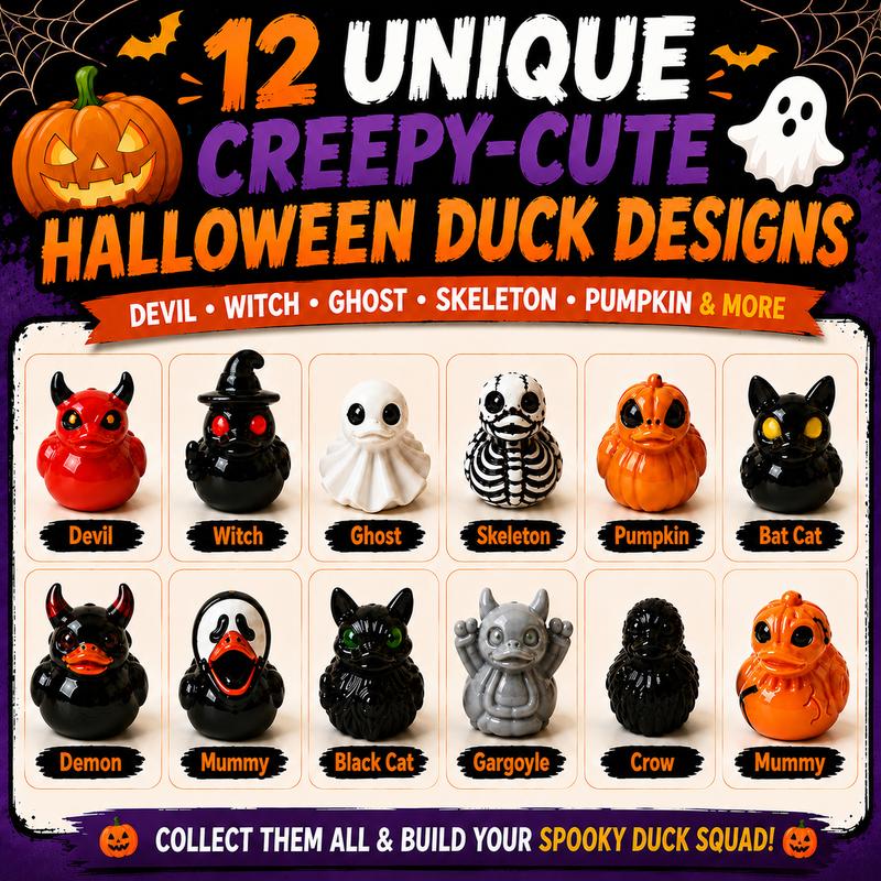 Halloween Spooky Ducklings