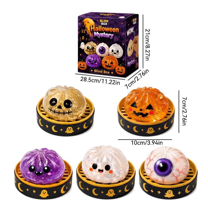 Steamed Bun Squishy Toy Set