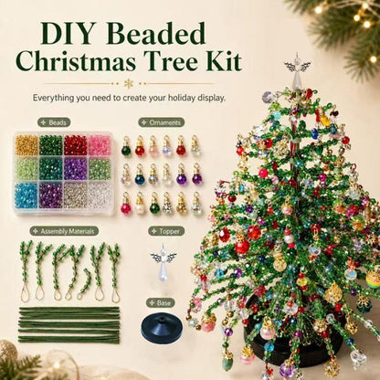 DIY Beaded Christmas Tree