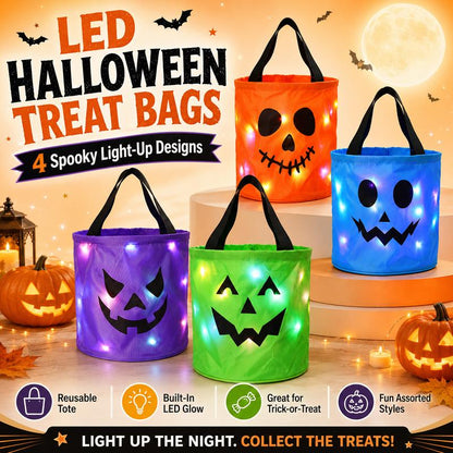 Halloween LED Candy Bags