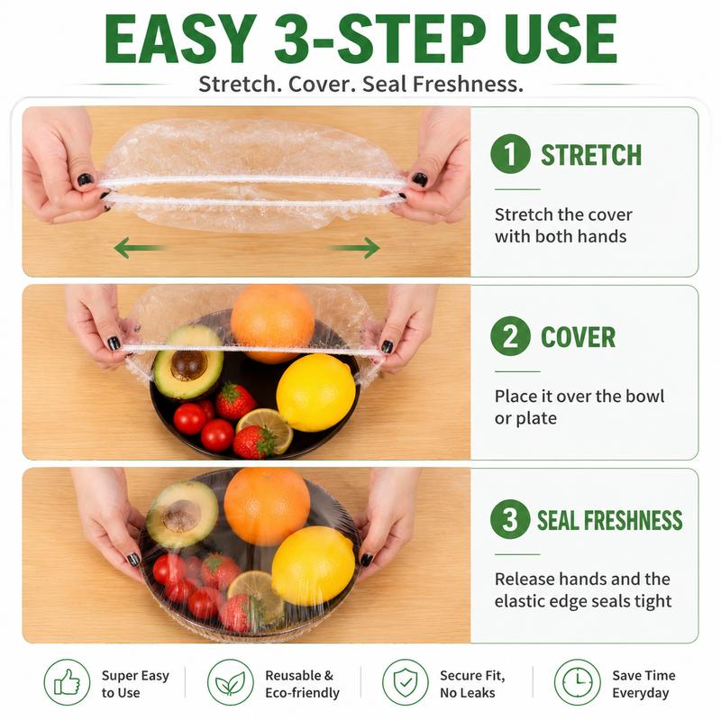 QuickSeal Food Covers