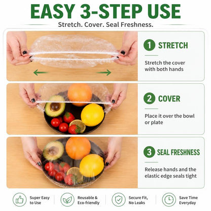 QuickSeal Food Covers