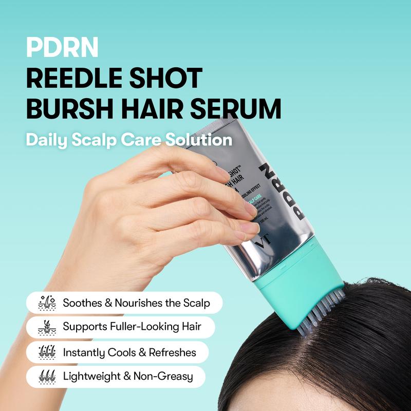 PDRN Hair Brush x microneedling Serum