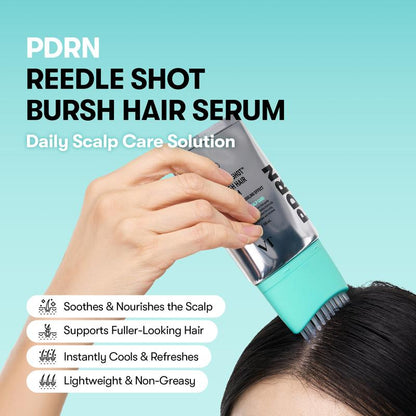 PDRN Hair Brush x microneedling Serum
