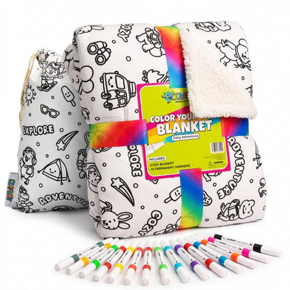 Cozy Coloring Blanket