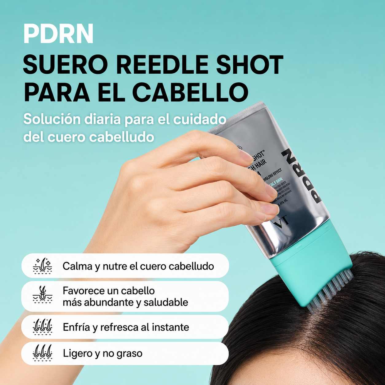 Peine PDRN + Sérum de Microneedling