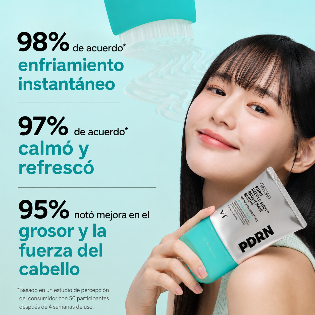 Peine PDRN + Sérum de Microneedling