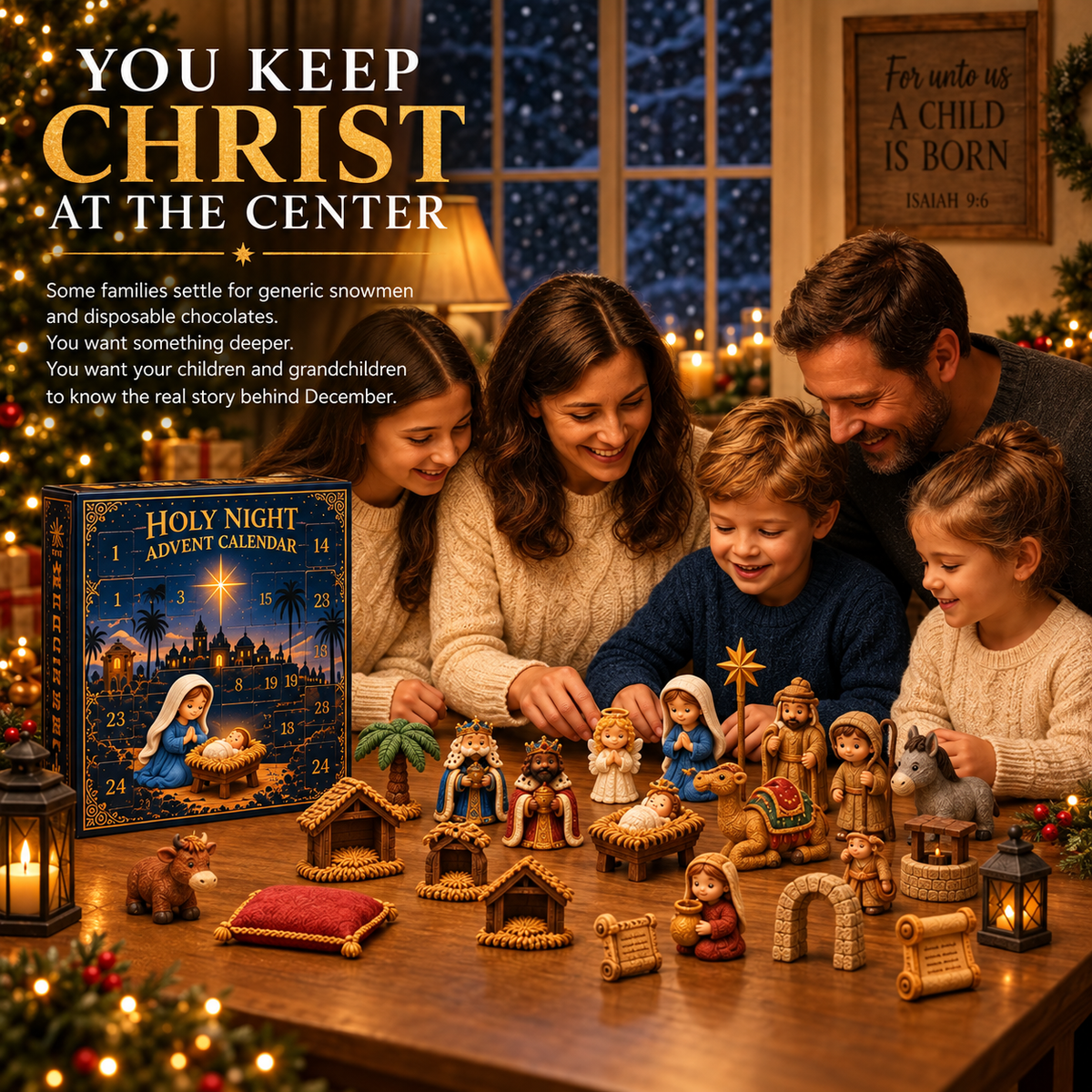 holy night advent calendar