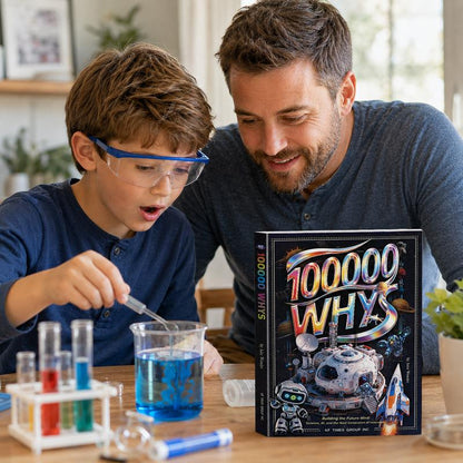 100,000 Whys Future Genius Kids Book
