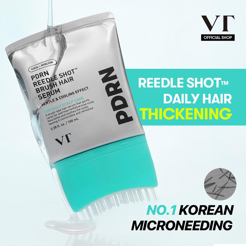 PDRN Hair Brush x microneedling Serum