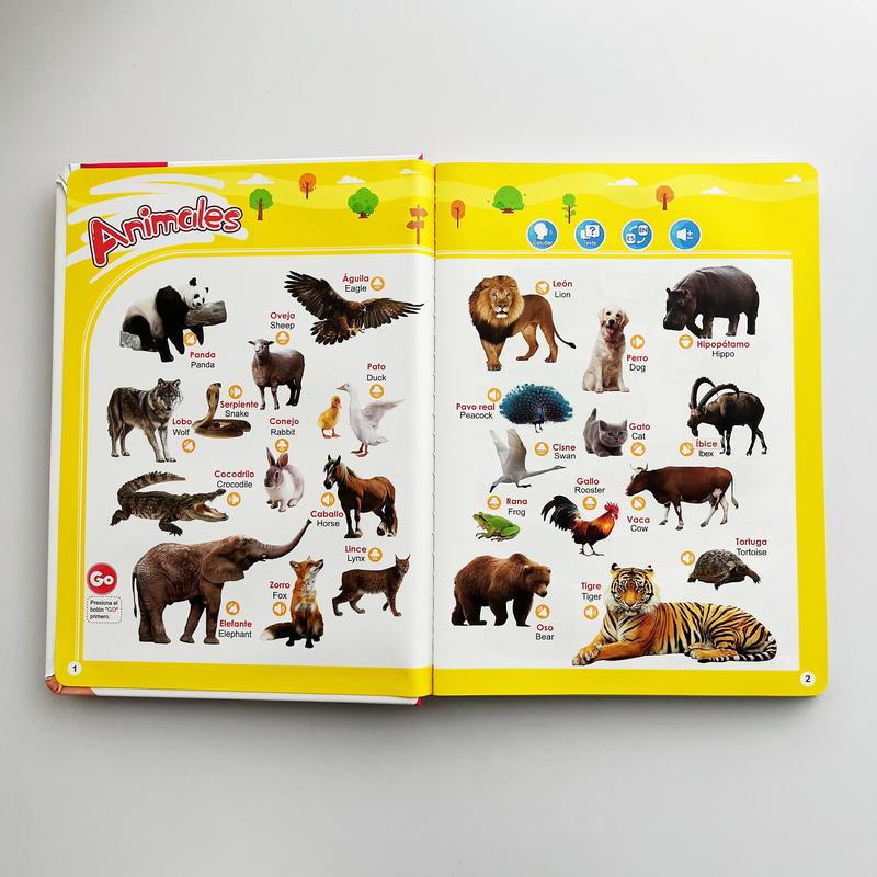 Spanish & English Bilingual Sound Book