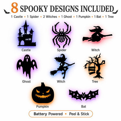 HauntedGlow Halloween Lights