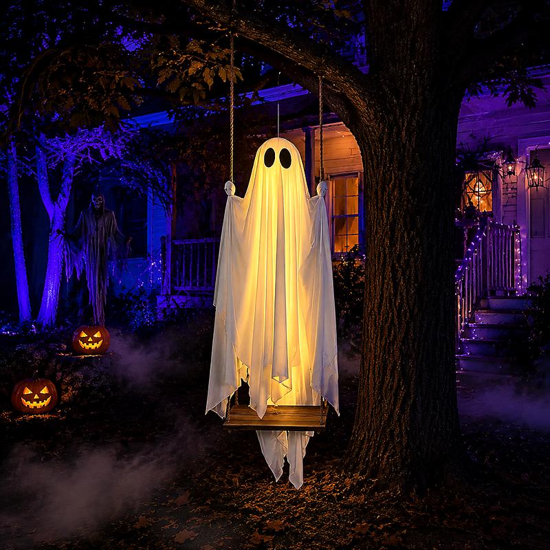 Spooky Swinging Ghost