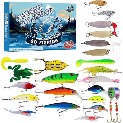 Christmas Fishing Advent Calendar