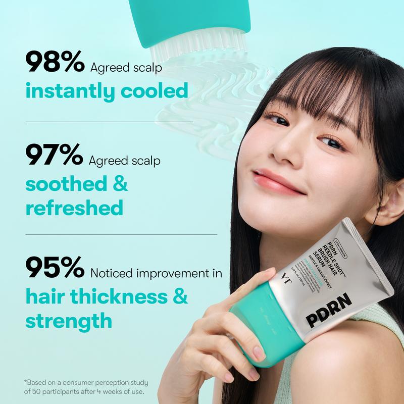 PDRN Hair Brush x microneedling Serum
