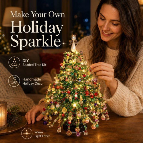 DIY Beaded Christmas Tree