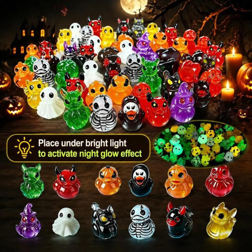 Glow in the dark Spooky Ducklings